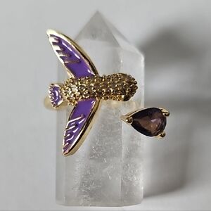 Humming Bird Zircon Ring